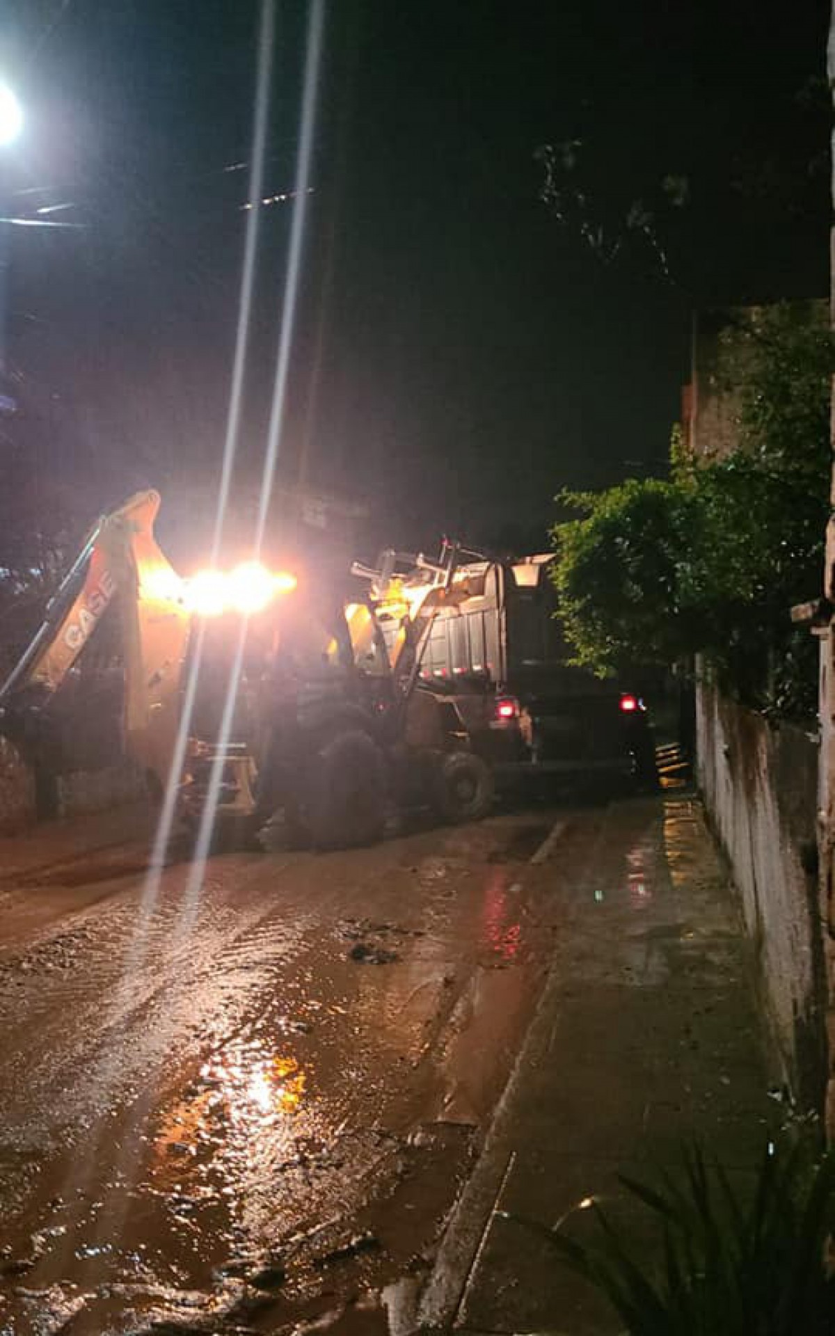 Para&iacute;ba do Sul registrou deslizamento de terras