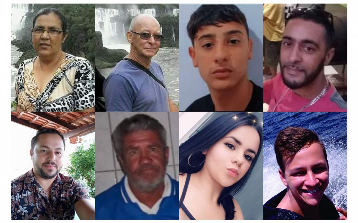 As v&iacute;timas eram familiares e amigos uns dos outros