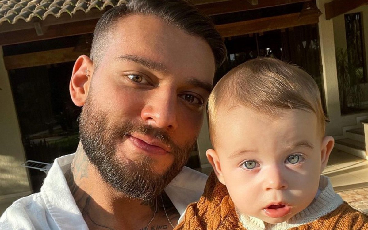 Filho de Lucas Lucco também contraiu o vírus - Reprodução