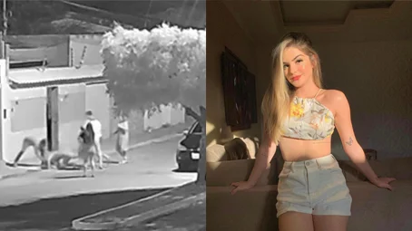 Influencer digital Milena Peixoto foi agredida pelo ex - Reprodução
