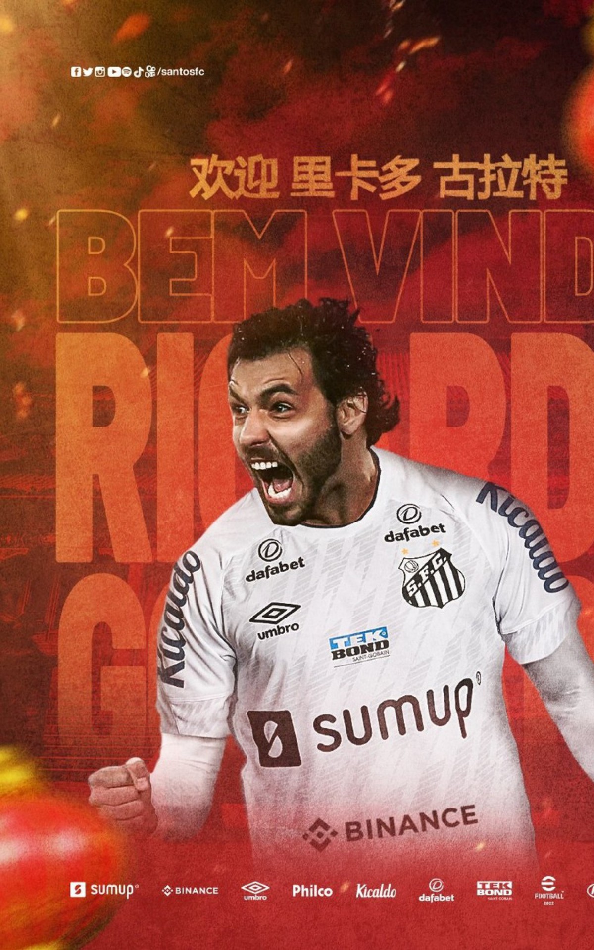 Ricardo Goulart &eacute; anunciado pelo Santos