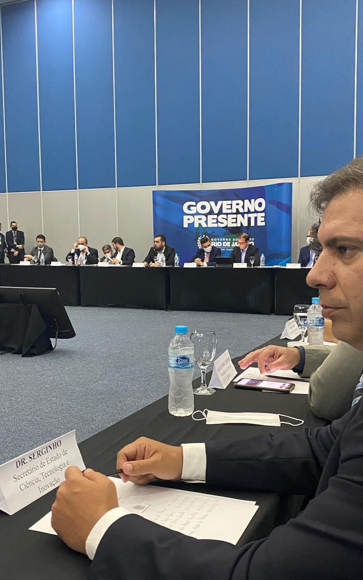 Serginho havia antecipado que nessa segunda-feira (10), um reajuste hist&oacute;rico para categoria dos policiais e bombeiros estava sendo alinhavado 