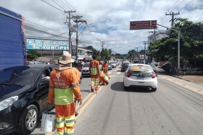 Ruas de Saquarema recebem serviços de manutenção e revitalização - divulgação