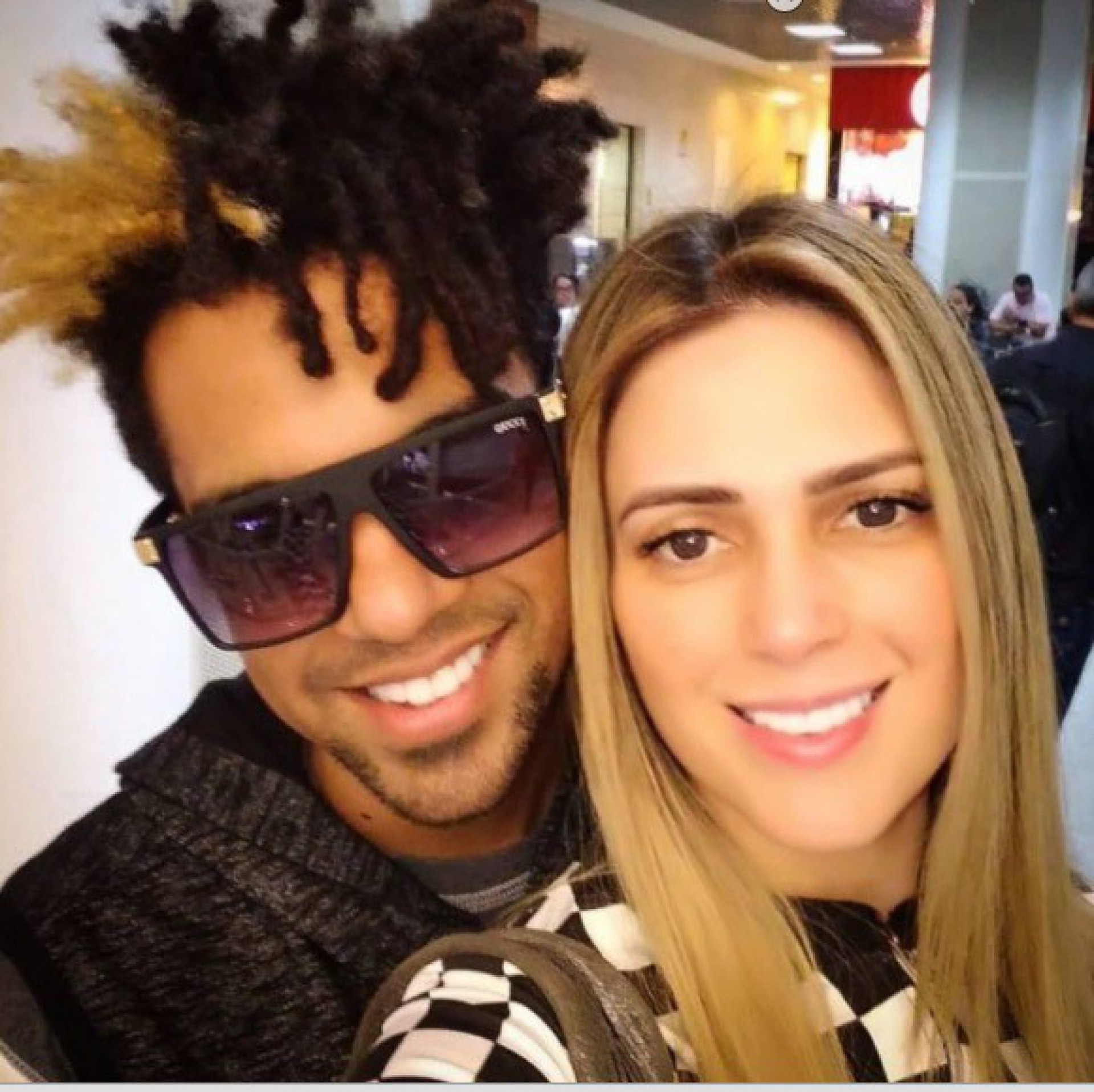 Nadja Pessoa e D'Black - Reprodução