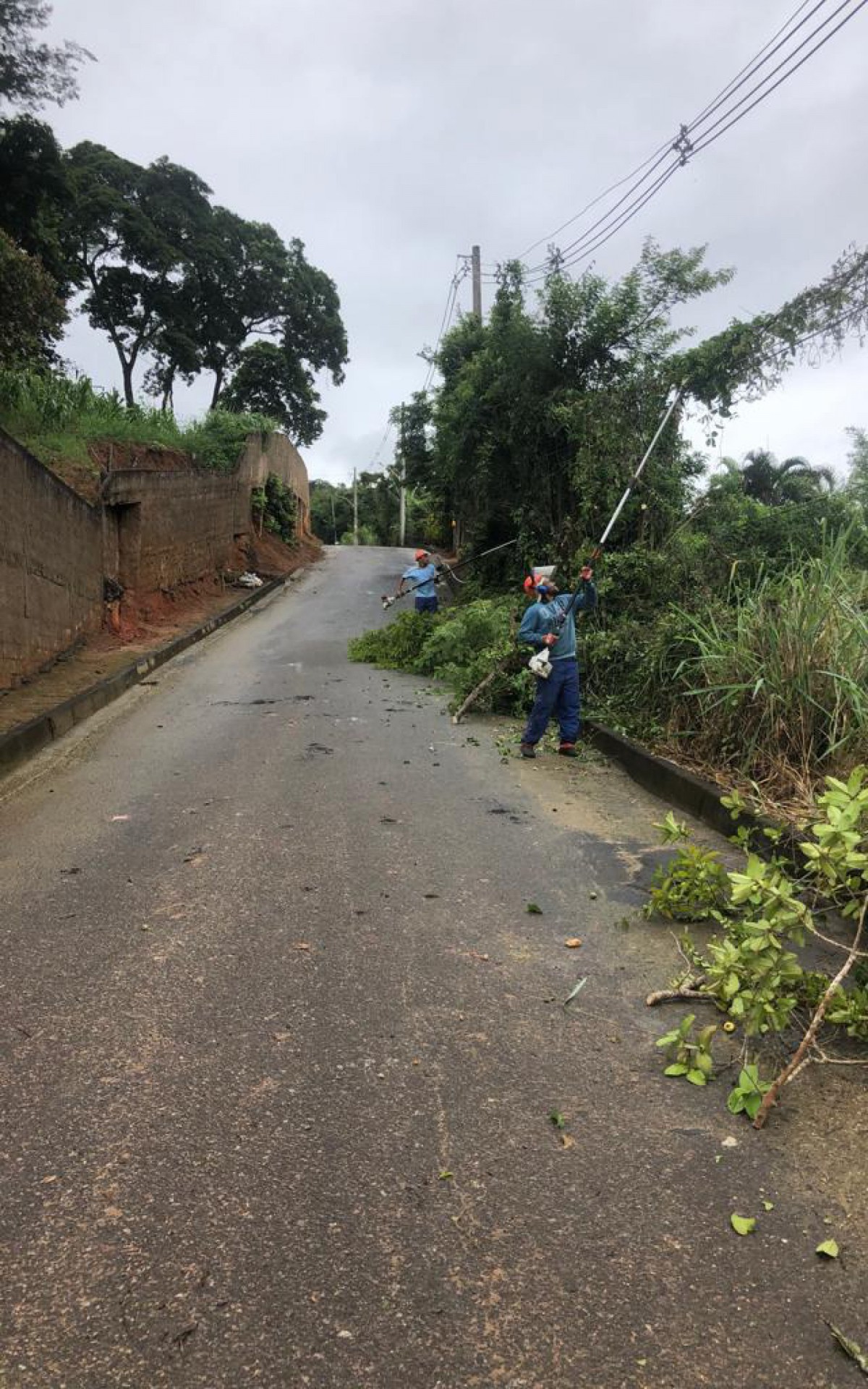 Secretaria de Obras, Agricultura e Defesa Civil, t&ecirc;m trabalhado para minimizar os estragos das chuvas 