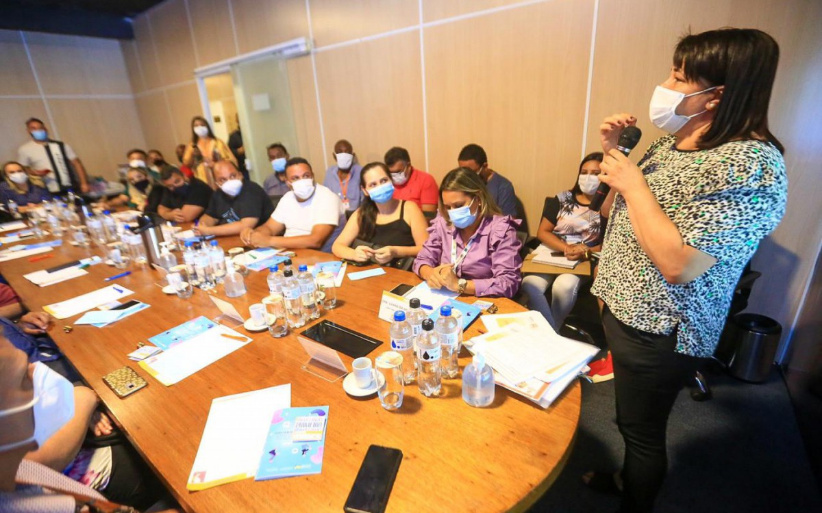 A reuni&atilde;o contou com a participa&ccedil;&atilde;o de integrantes de diversas Secretarias e de outros setores