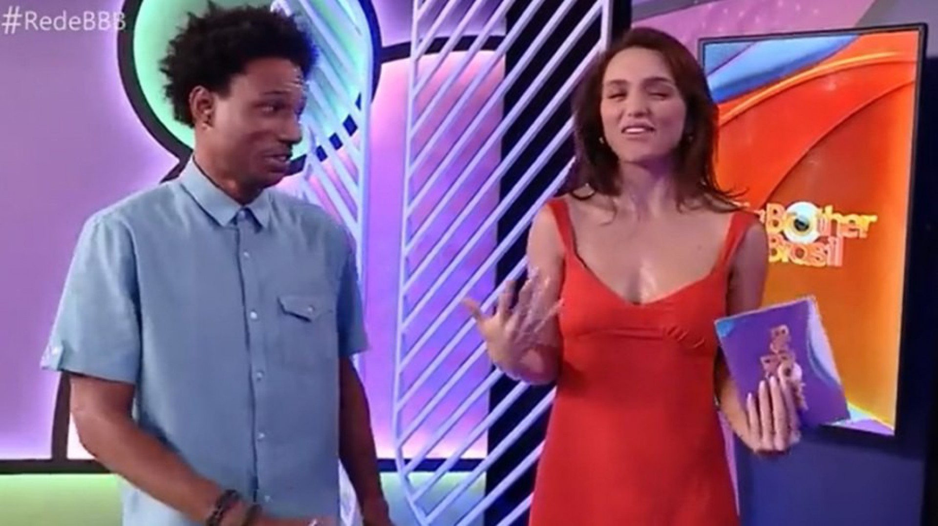 Rafa Kalimann estreia na Rede BBB - reprodução da TV Globo