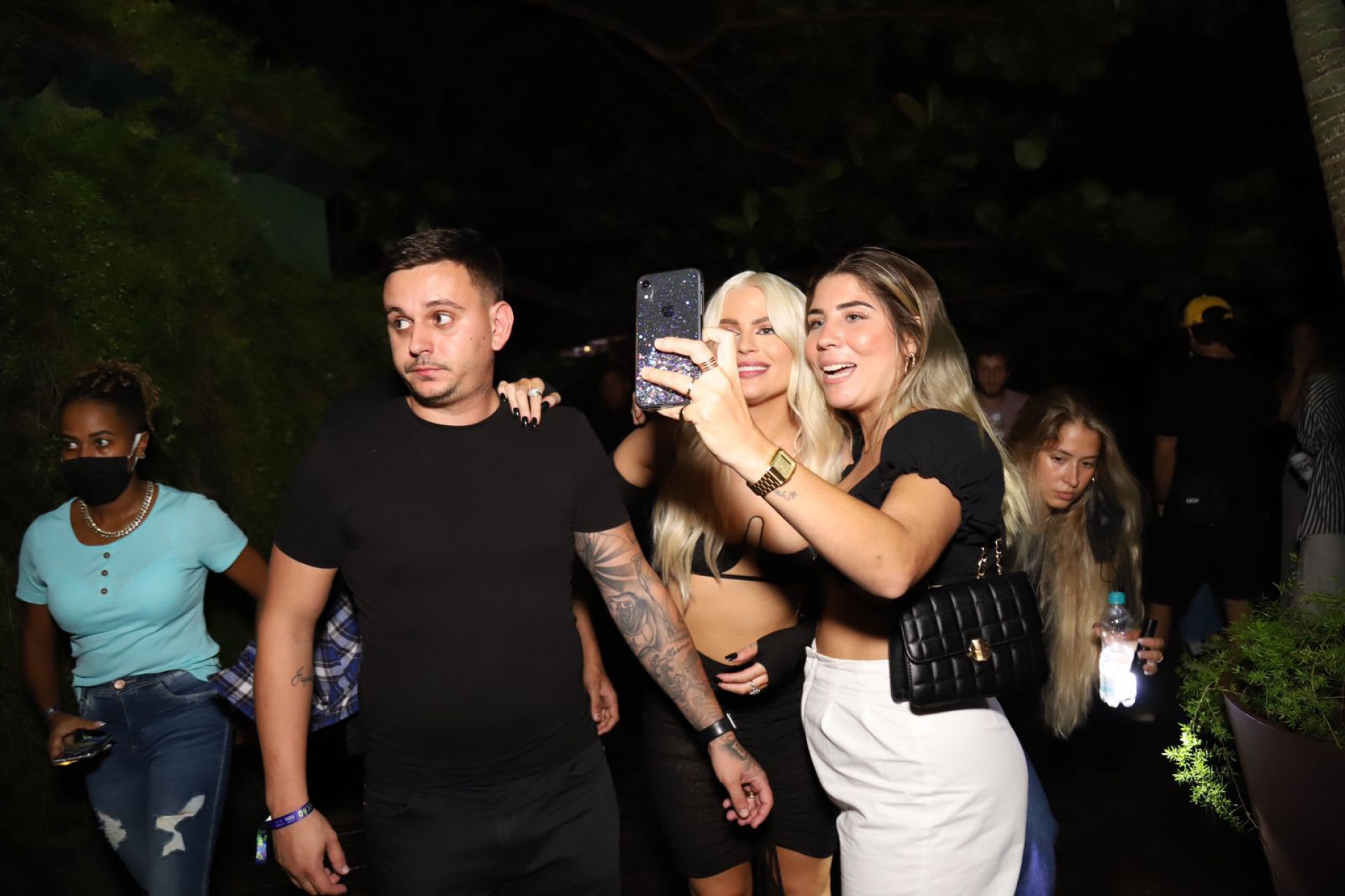 Luisa Sonza participa da gravação de DVD de Mumuzinho, no Rio, na noite desta quarta-feira - Beatriz Damy / Agnews