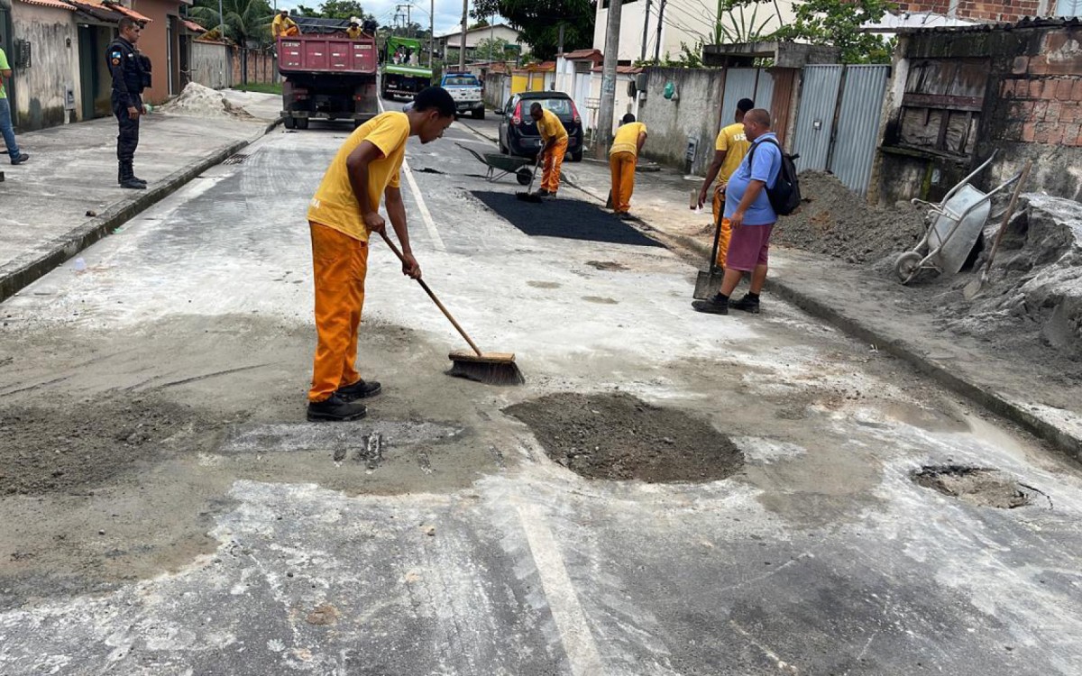 PM realiza a&ccedil;&atilde;o para remover barricadas em S&atilde;o Gon&ccedil;alo