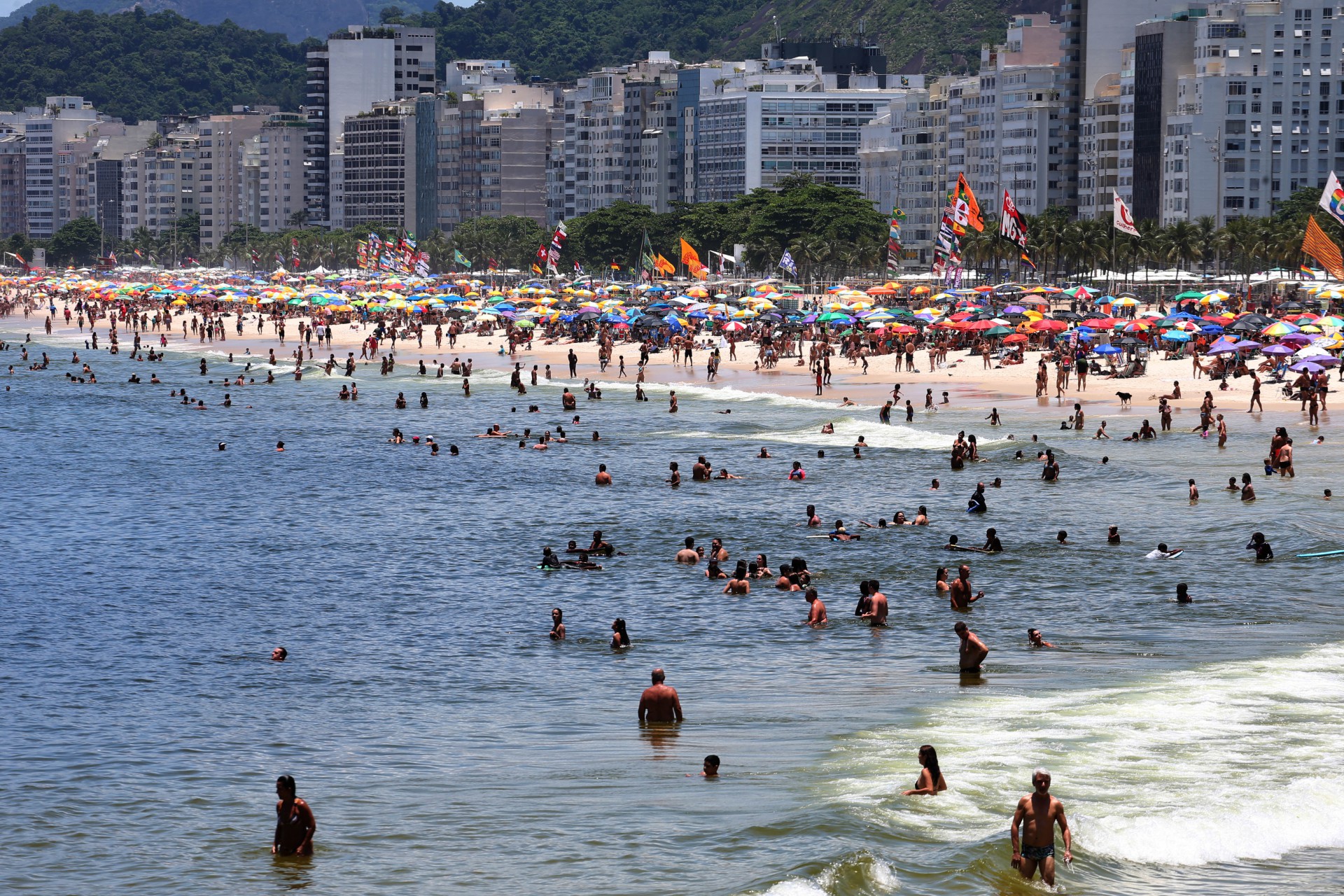 Domingo ser&aacute; de sol e calor no Rio de Janeiro - Cleber Mendes/Ag&ecirc;ncia O Dia