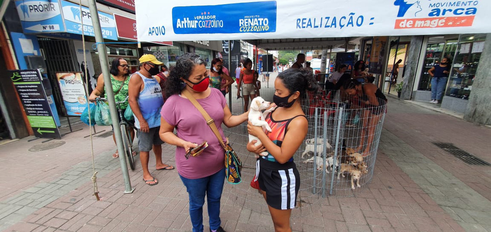 Feira de Ado&ccedil;&atilde;o Respons&aacute;vel de Mag&eacute;. - Divulga&ccedil;&atilde;o/Lucas Santos.