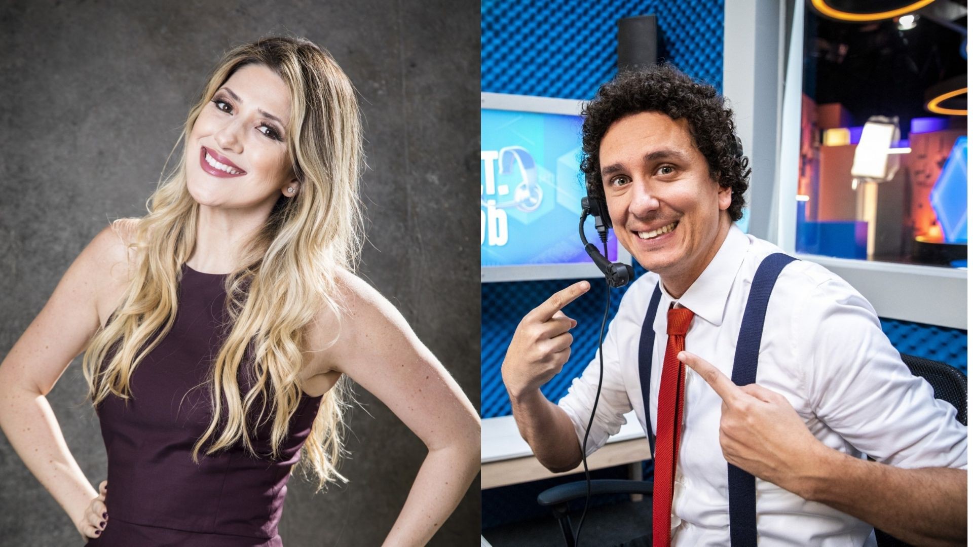 Dani Calabresa e Rafael Portugal - Reprodução