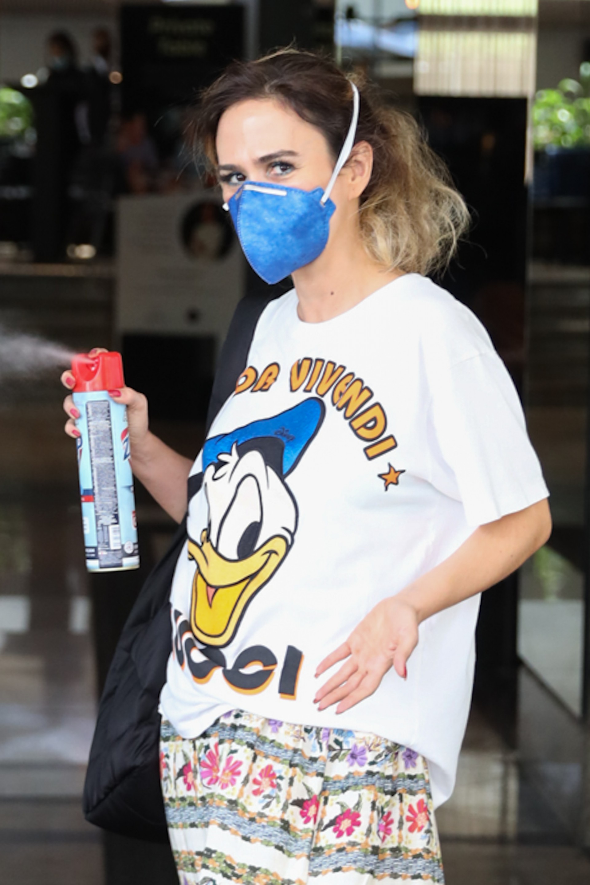 Tatá Werneck deixa hotel em São Paulo na tarde desta terça-feira - Lucas Ramos / Ag. News