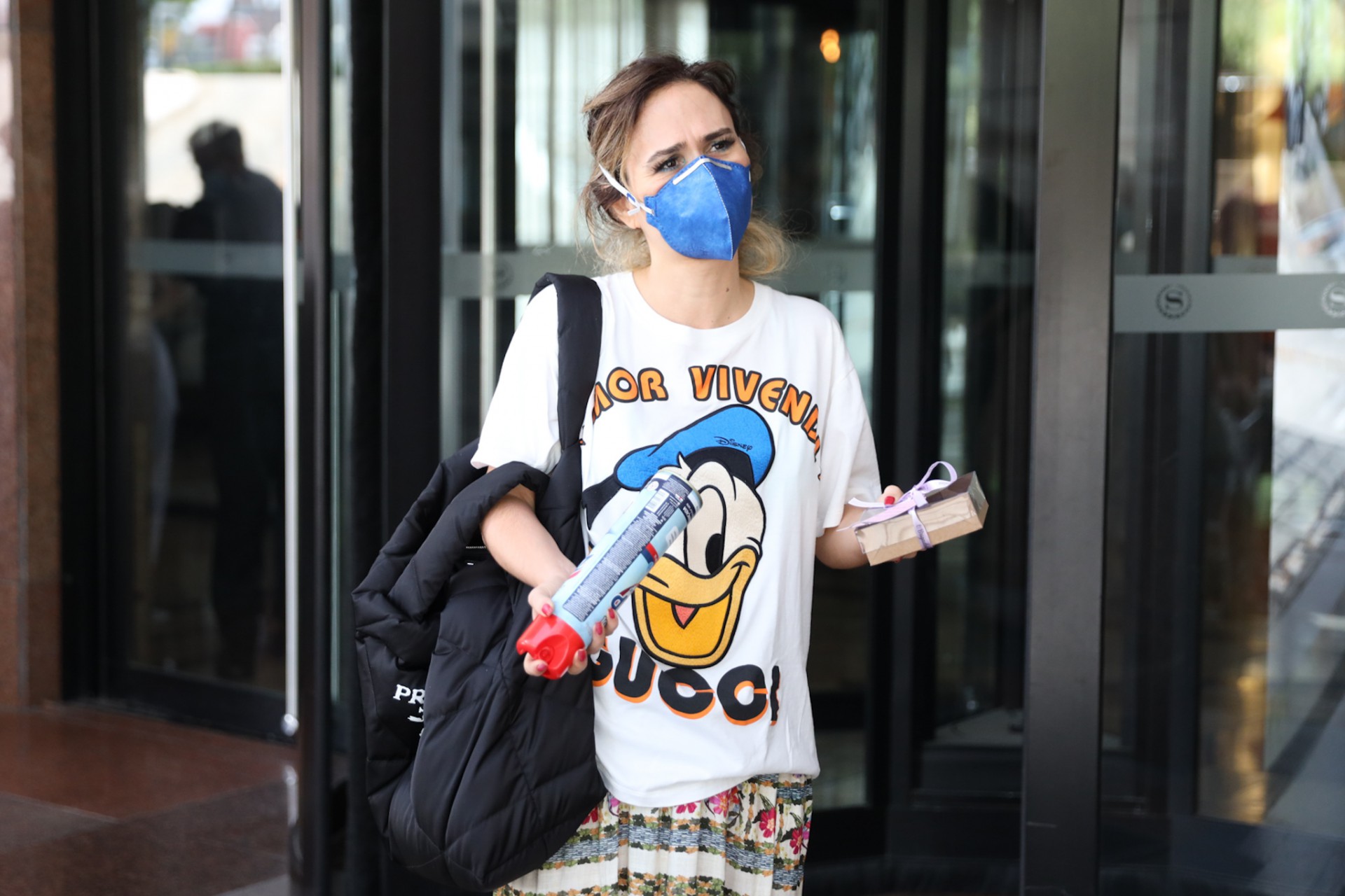 Tatá Werneck deixa hotel em São Paulo na tarde desta terça-feira - Lucas Ramos / Ag. News