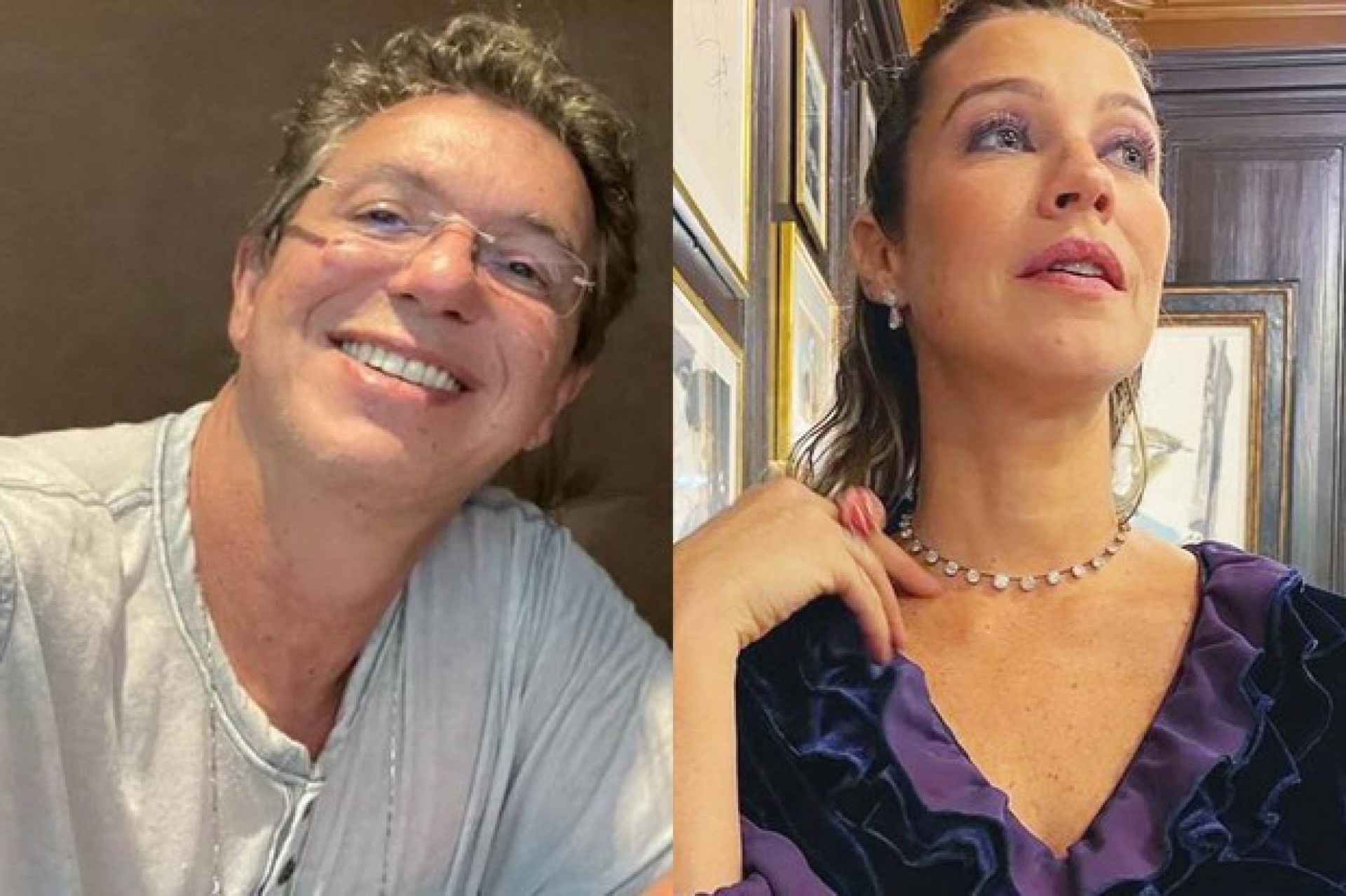 Boninho e Luana Piovani - Reprodução Internet