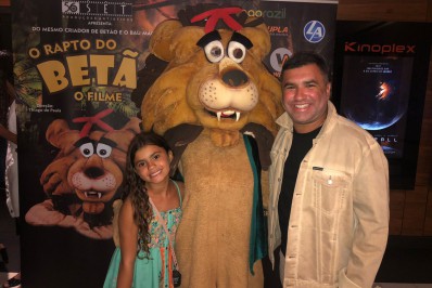 Ator Igor Lage estreia o filme 'O Rapto do Betão'