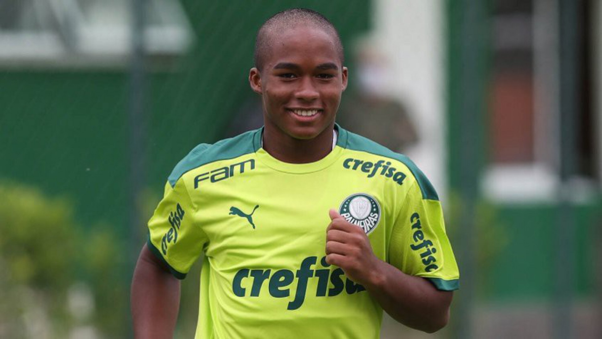 Flamengo demonstrou interesse na contratação de Endrick, jovem de 15 anos do Palmeiras - Cesar Grecco/Palmeiras
