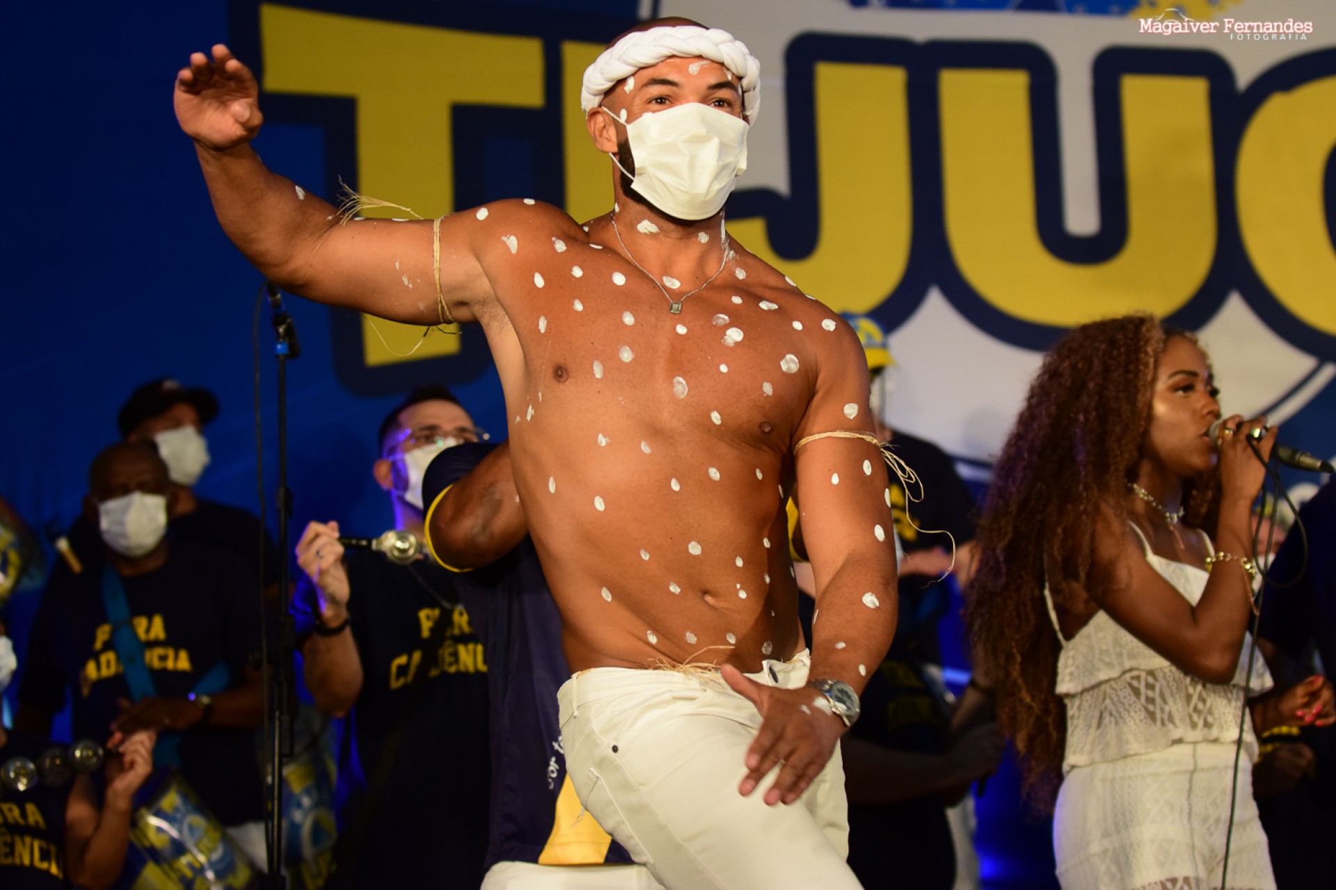 Unidos da Tijuca realiza evento de ensaio para a Sapucaí no feriado de São Sebastião - Divulgação