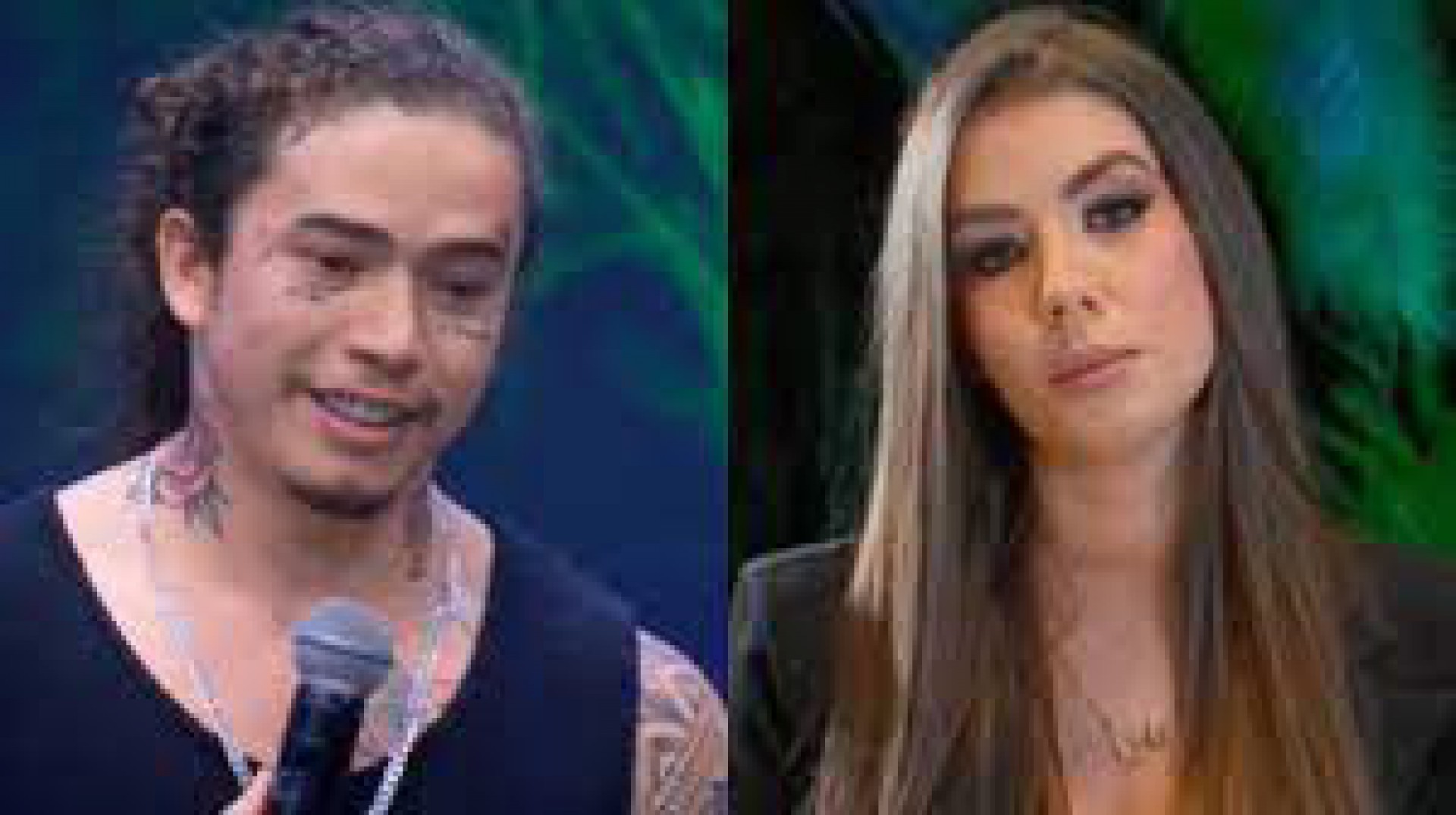 Whindersson Nunes e Maria Lina - Reprodução/Band