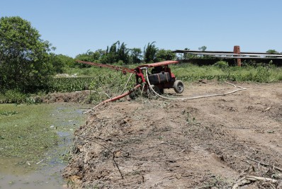 Campos atua para drenar água na Vila Manhães, Vila Menezes e Novo Jóquei