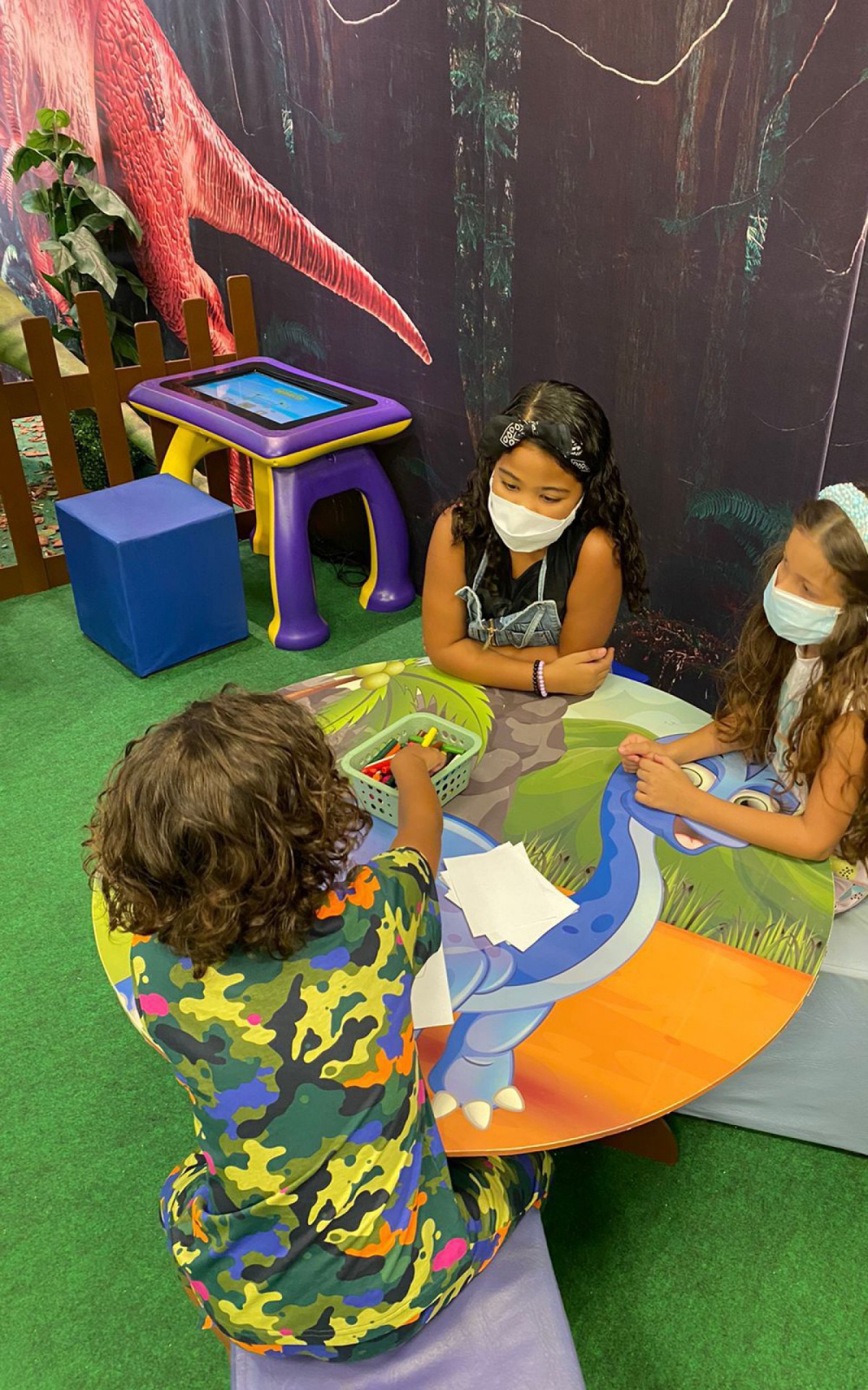 O evento &eacute; para crian&ccedil;as de 1 a 12 anos