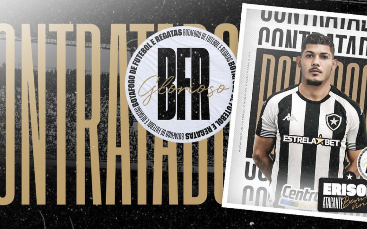 Erison &eacute; anunciado pelo Botafogo