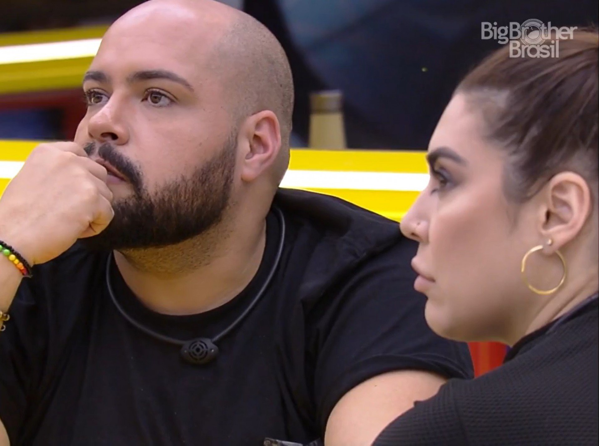 Tiago Abravanel e Naiara Azevedo - Reprodução da TV Globo