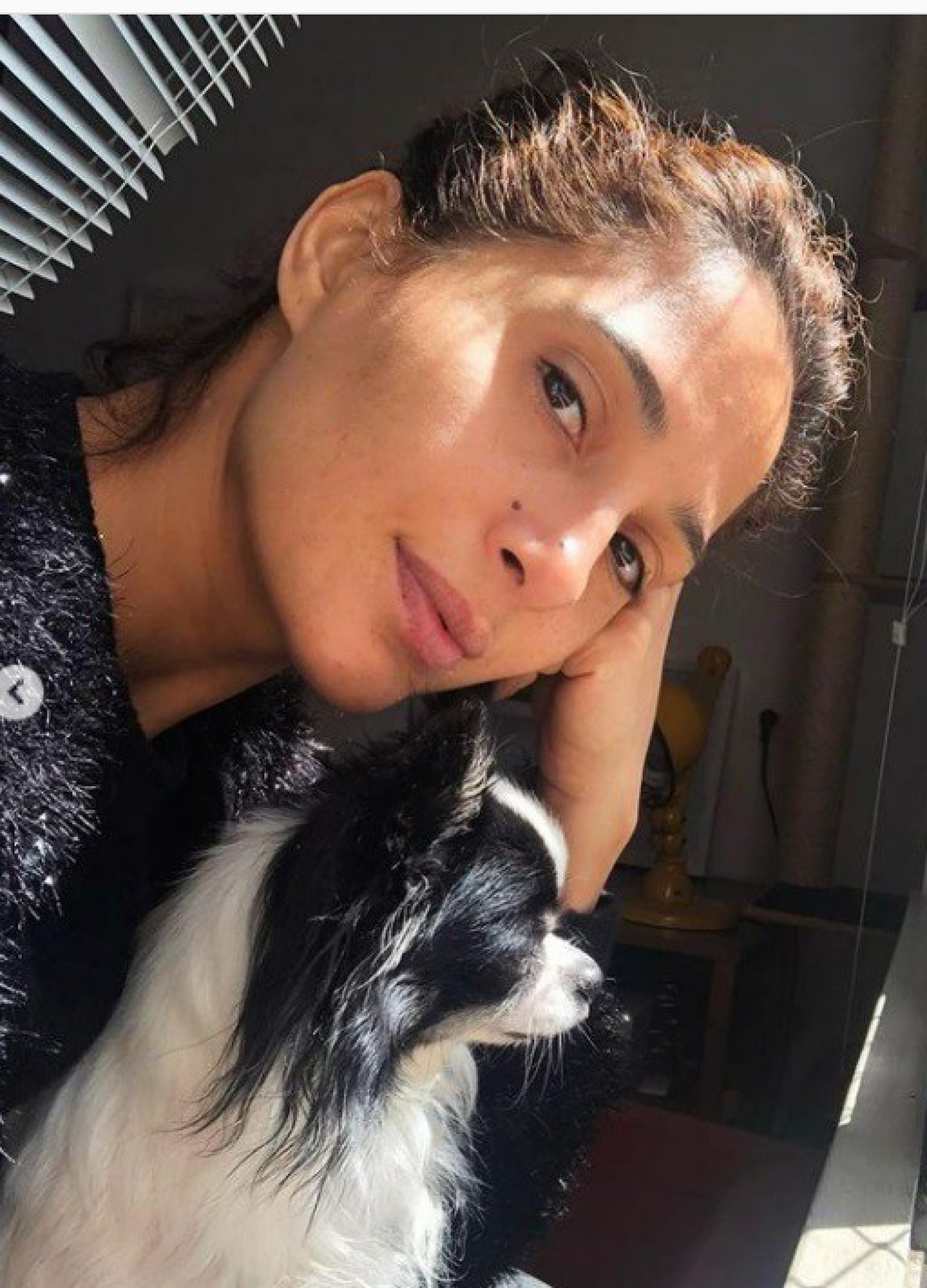 Camila Pitanga pede ajuda para encontrar sua cachorrinha - reprodução do instagram
