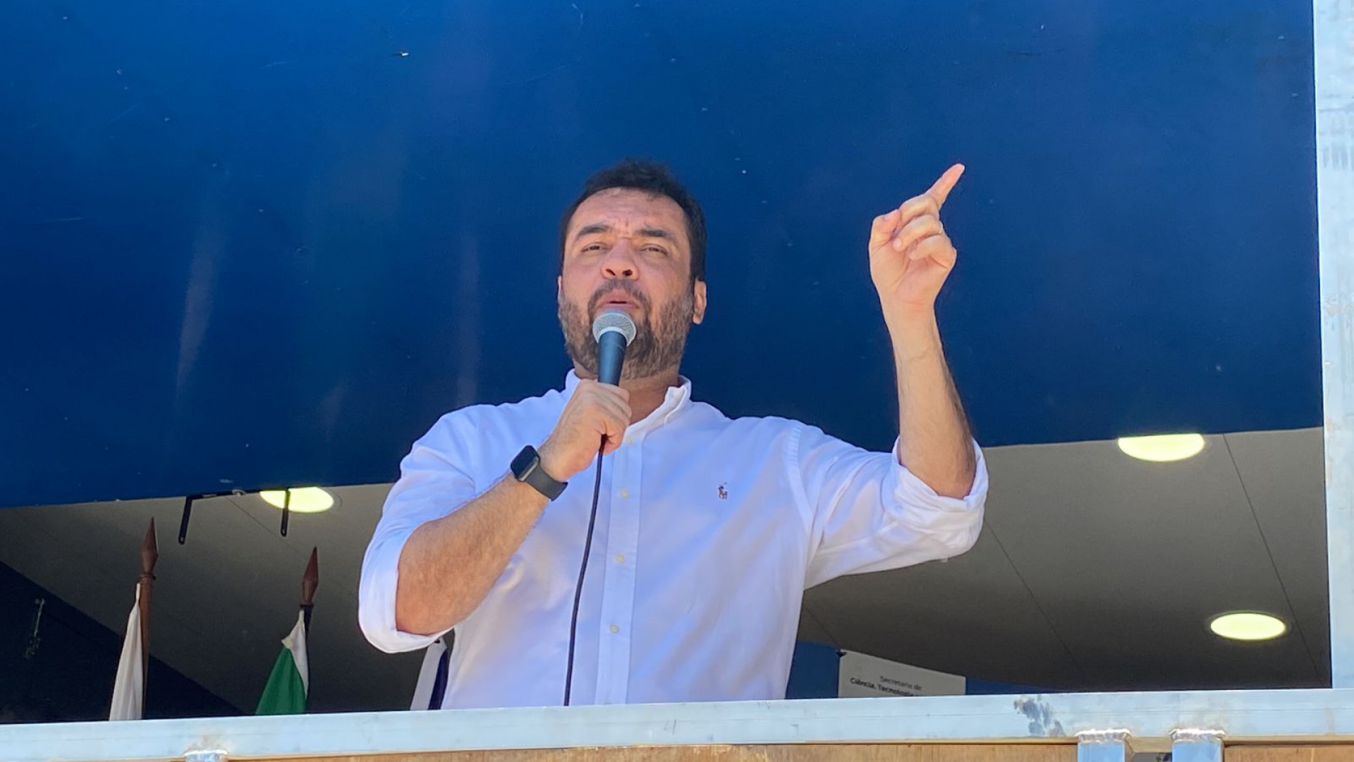 Governador Claudio Castro discursou - Renata Cristiane 