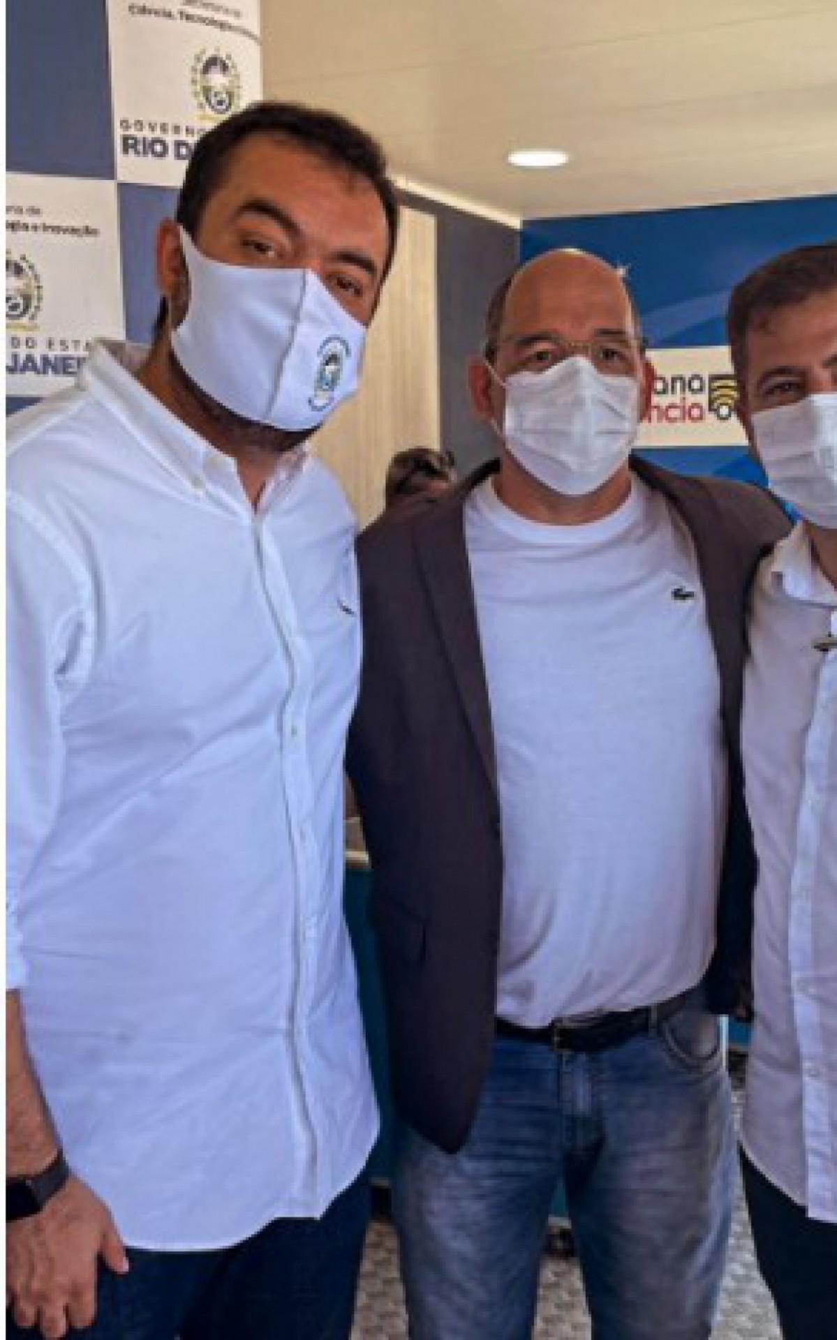 Castro, Marcelo e Dr Serginho 