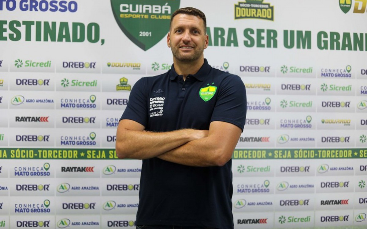 T&eacute;cnico Eduardo Oliveira assume o Cuiab&aacute; em 2022