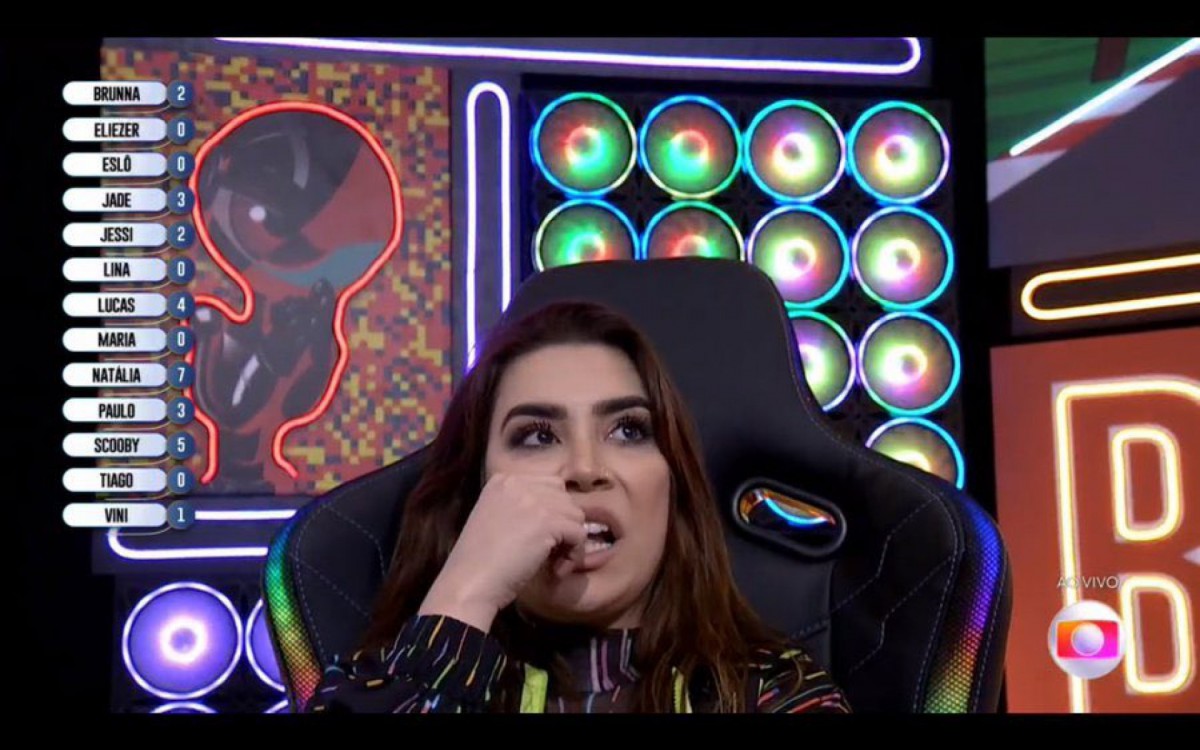 Naiara Azevedo ameaça deixar o 'BBB 22' - Reprodução