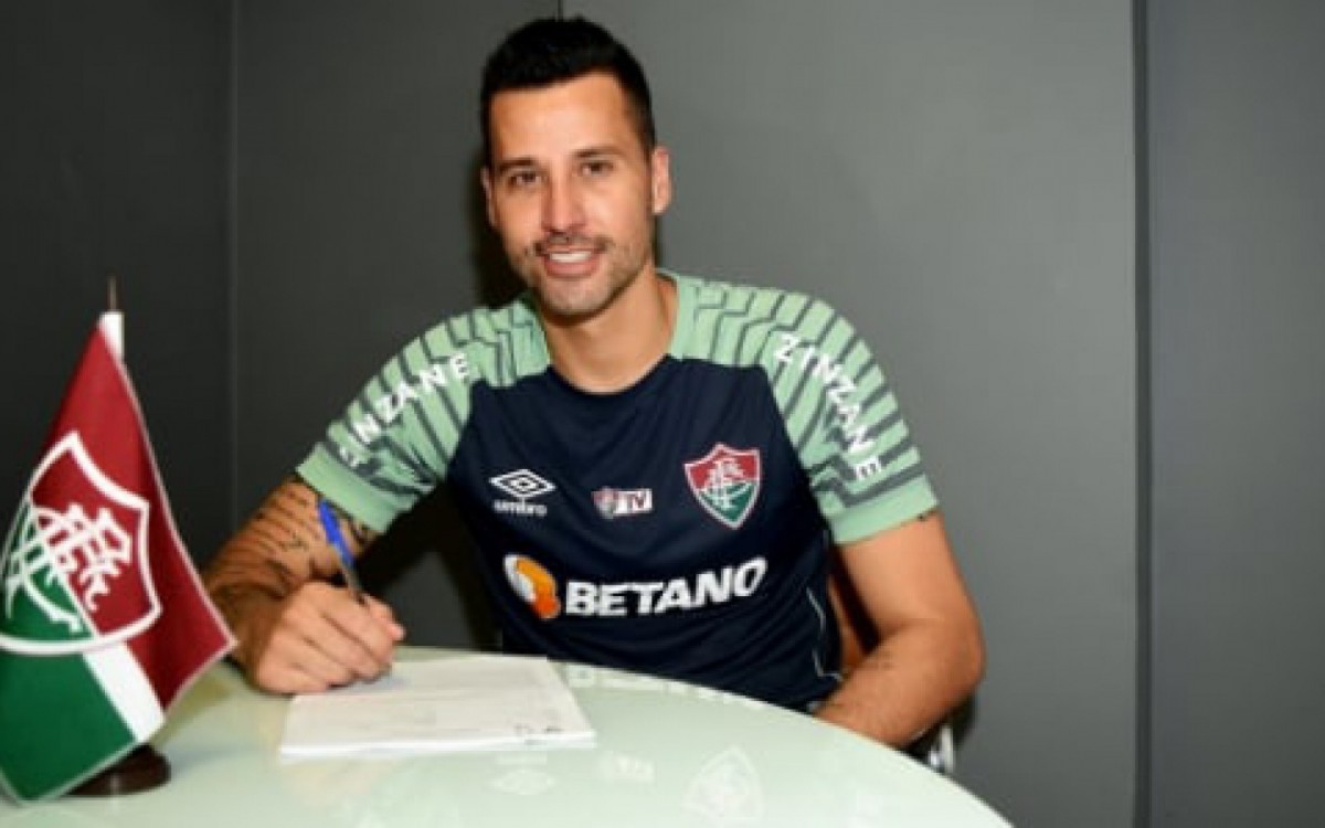 F&aacute;bio, goleiro do Fluminense