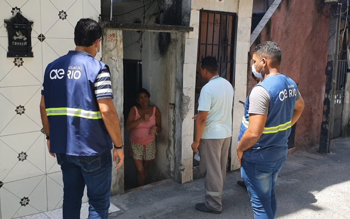 &Aacute;guas do Rio ter&aacute; 95 moradores da comunidade nas equipes que far&atilde;o cadastro de tarifa social, consertos emergenciais e amplia&ccedil;&atilde;o de redes  

