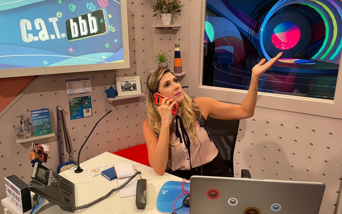 Dani Calabresa assume o comando do 'CAT BBB', que reestreia nesta terça-feira (25) - Divulgação/Globo