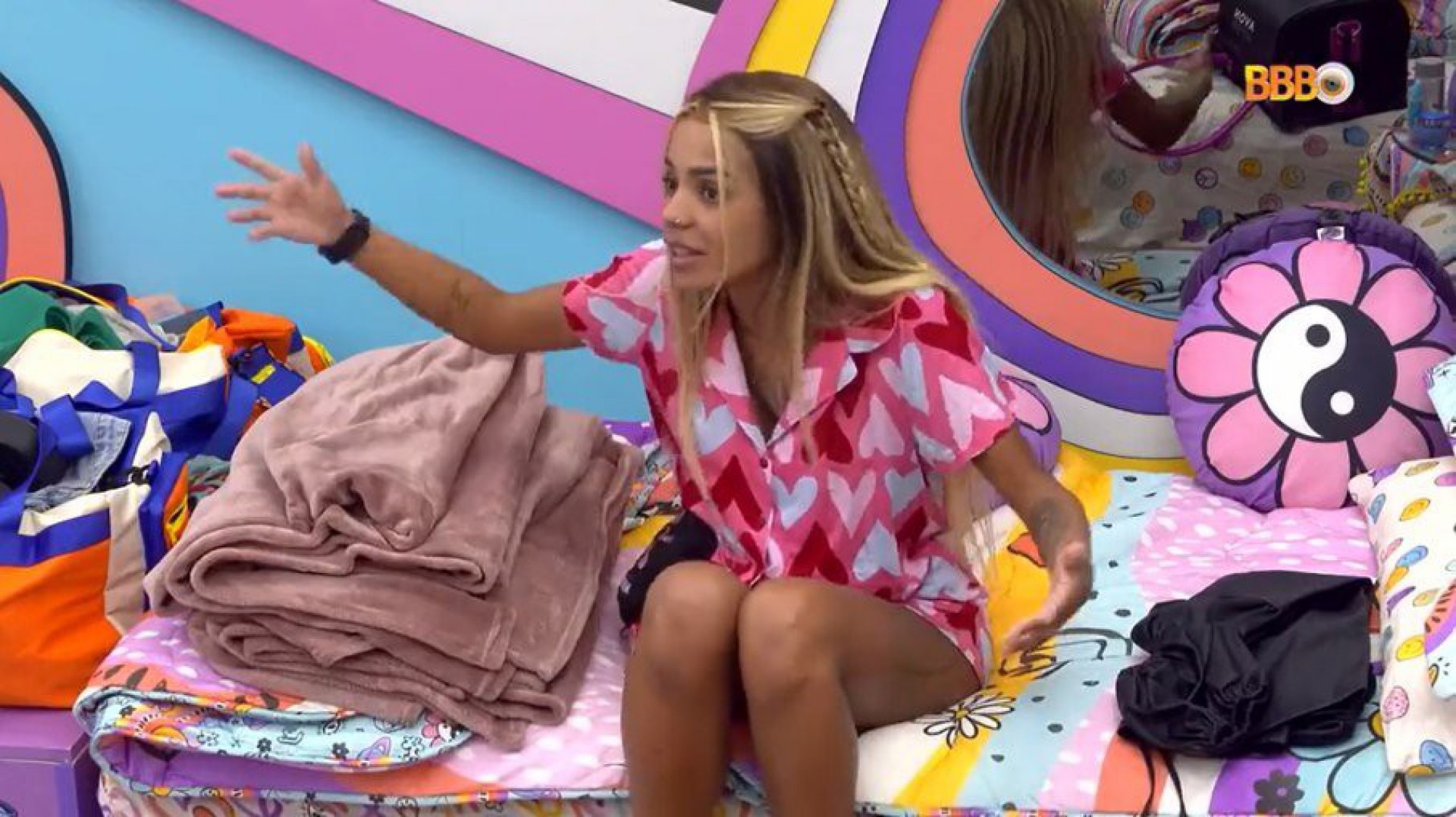 Brunna Gonçalves reclama de cantoria no 'BBB 22' - Reprodução/Globoplay