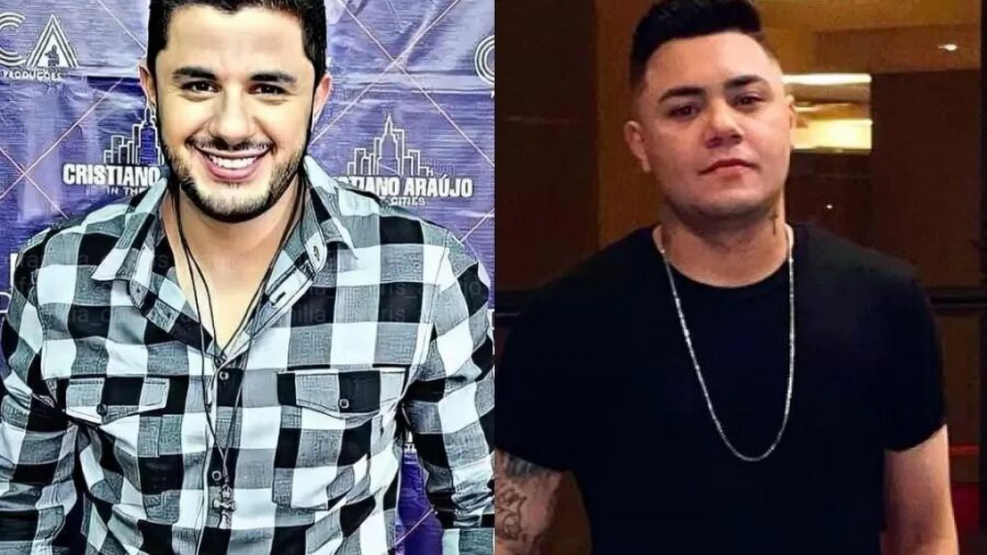 Cristiano Araújo e Felipe Araújo - Reprodução Internet