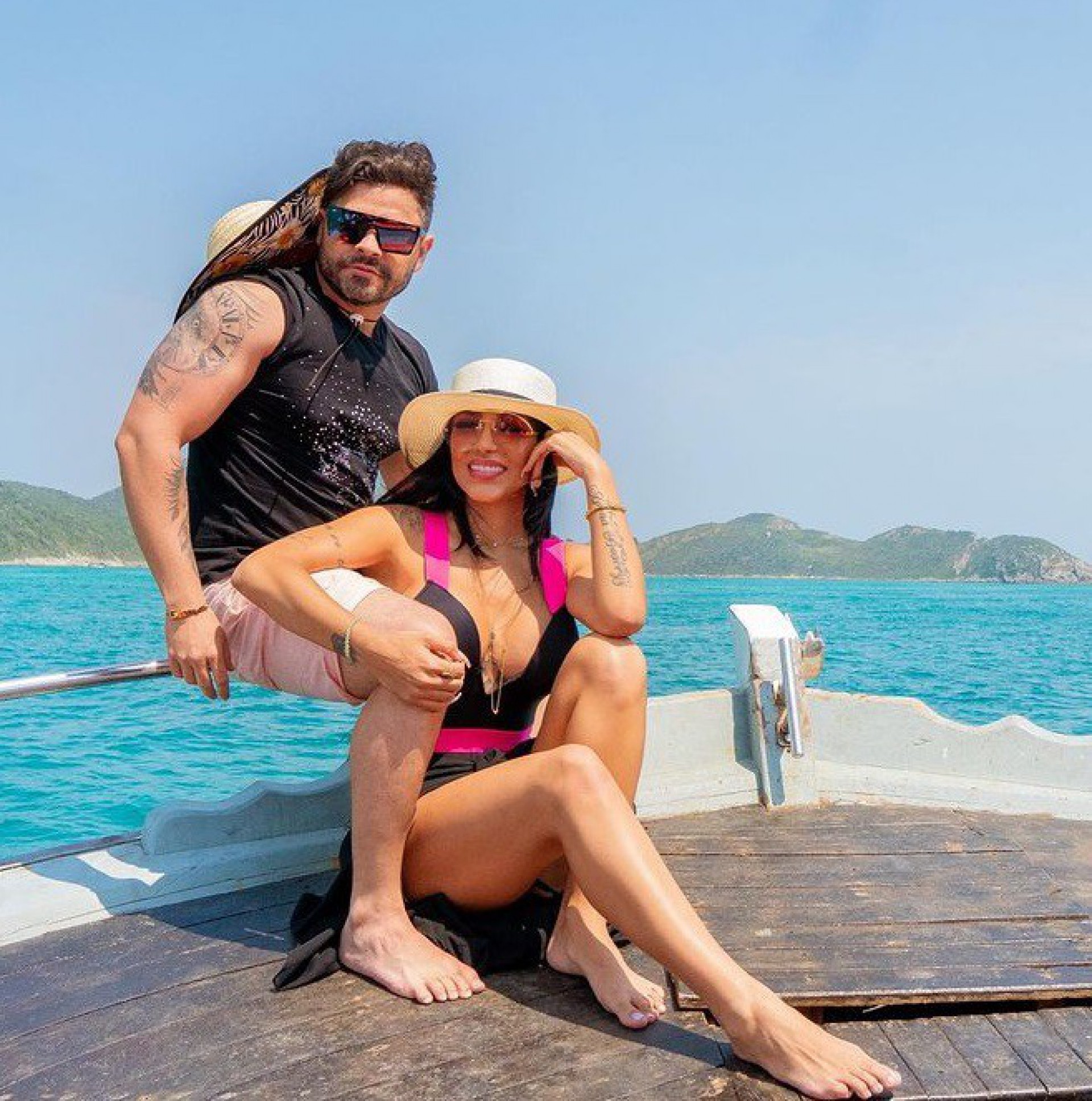 Matheus Salles e Jenny Miranda - reprodução do instagram