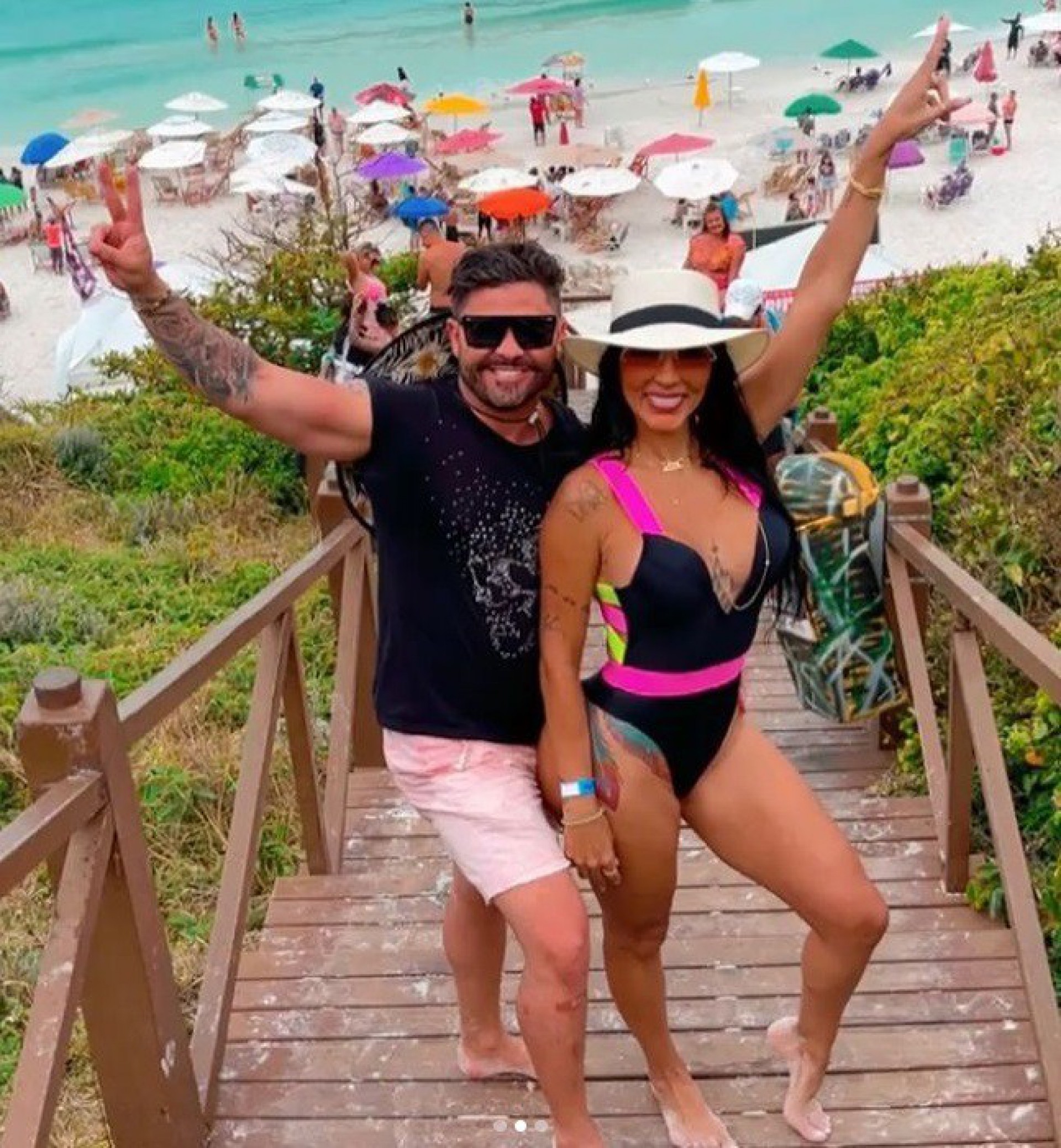 Matheus Salles e Jenny Miranda - reprodução do instagram