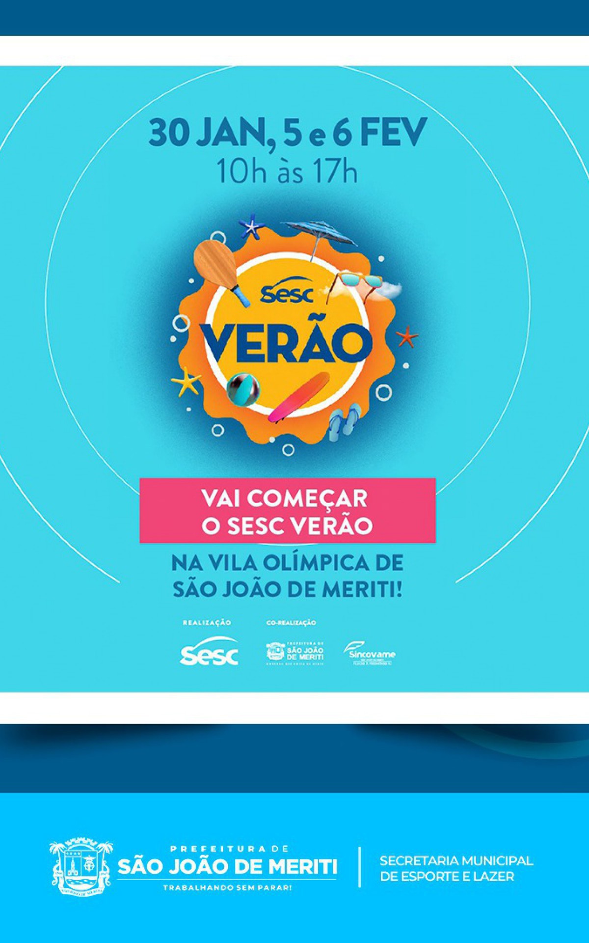 Confira as atividades oferecidas no Sesc Ver&atilde;o 2022