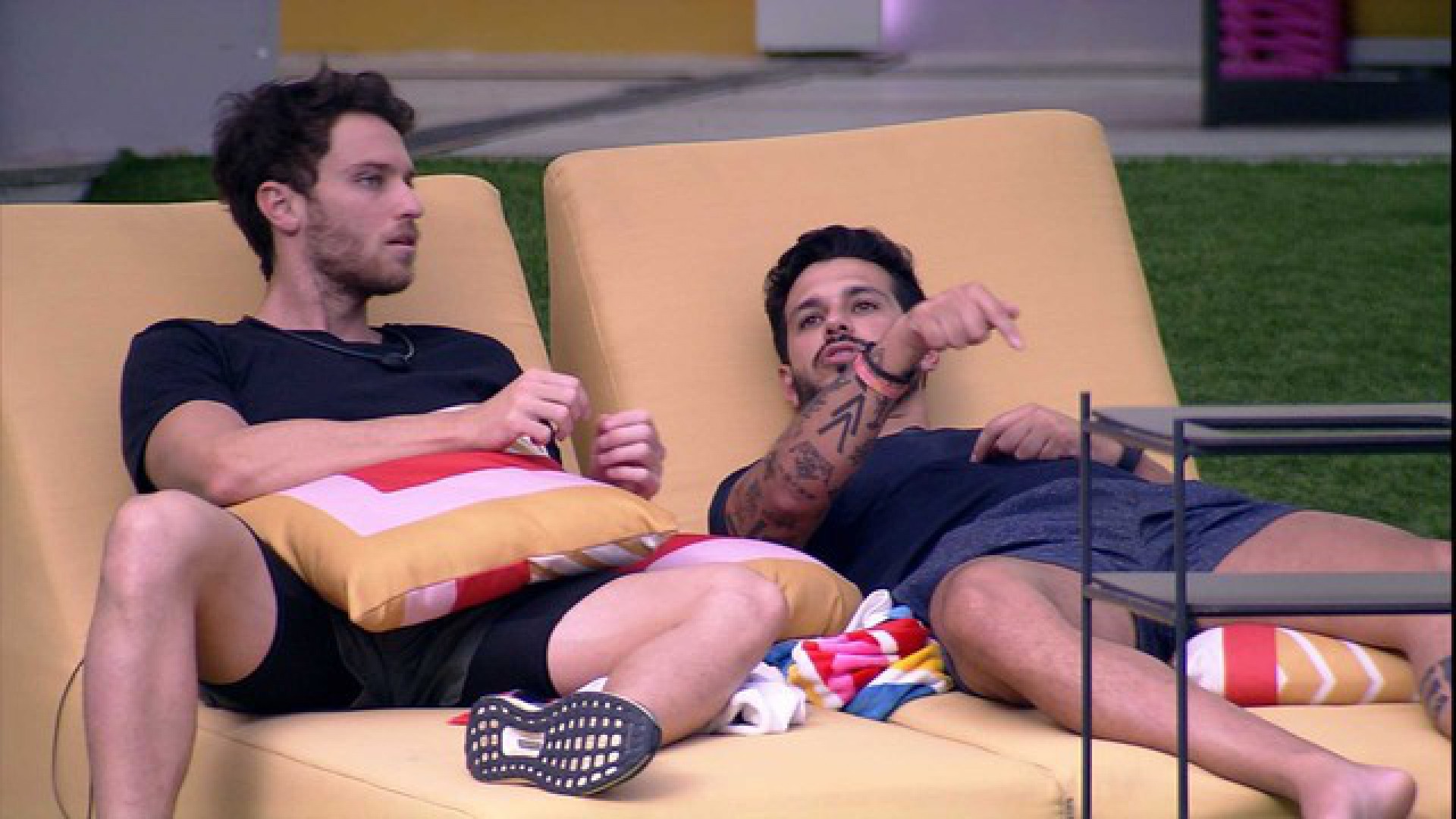 Rodrigo e Lucas se desentendem no 'BBB 22' - Reprodução da TV Globo
