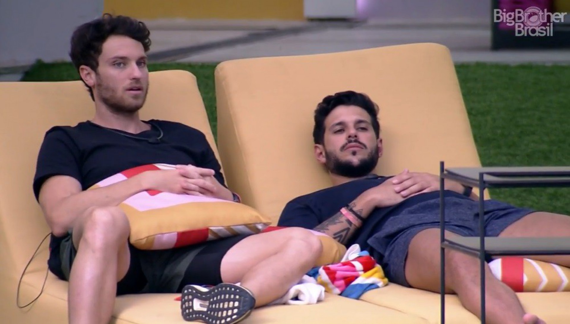 Rodrigo e Lucas se desentendem no 'BBB 22' - reprodução da TV Globo