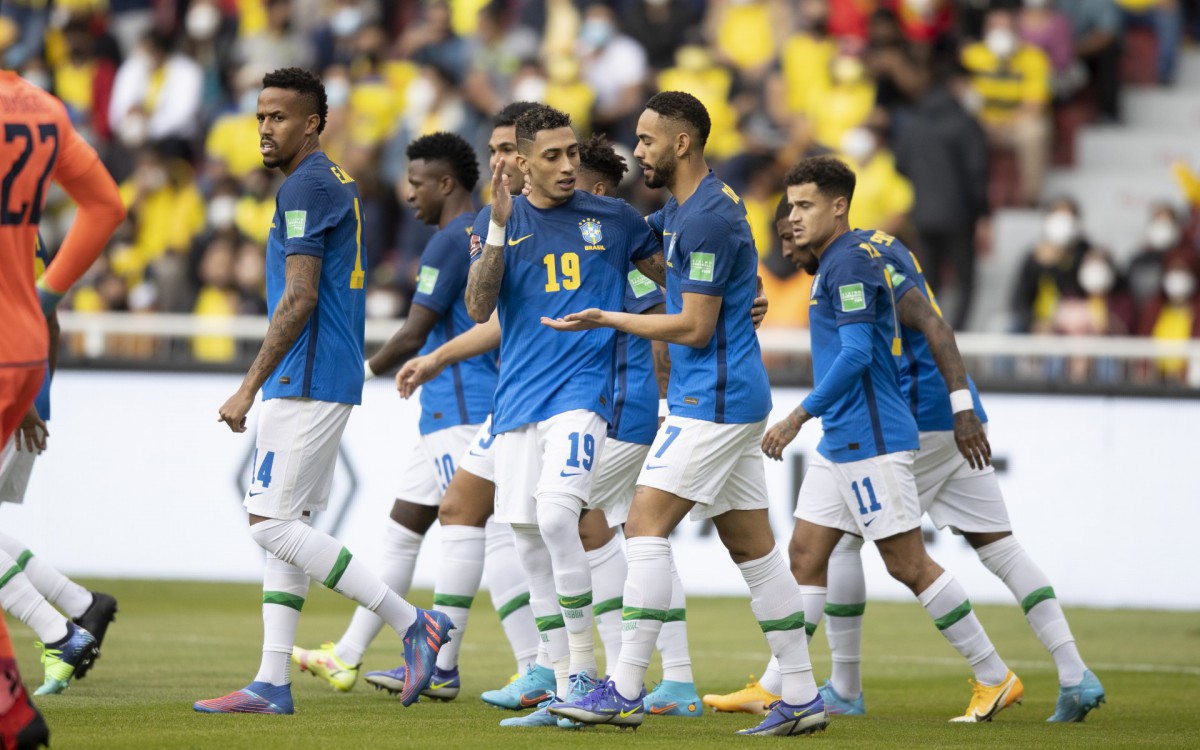 Brasil x Equador em Quito pelas Eliminat&oacute;rias da Copa do Mundo de 2022