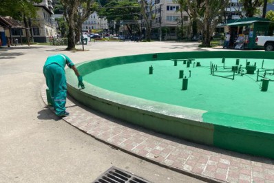 Comdep continua resgatando símbolos da cidade: Praça da Liberdade é revitalizada