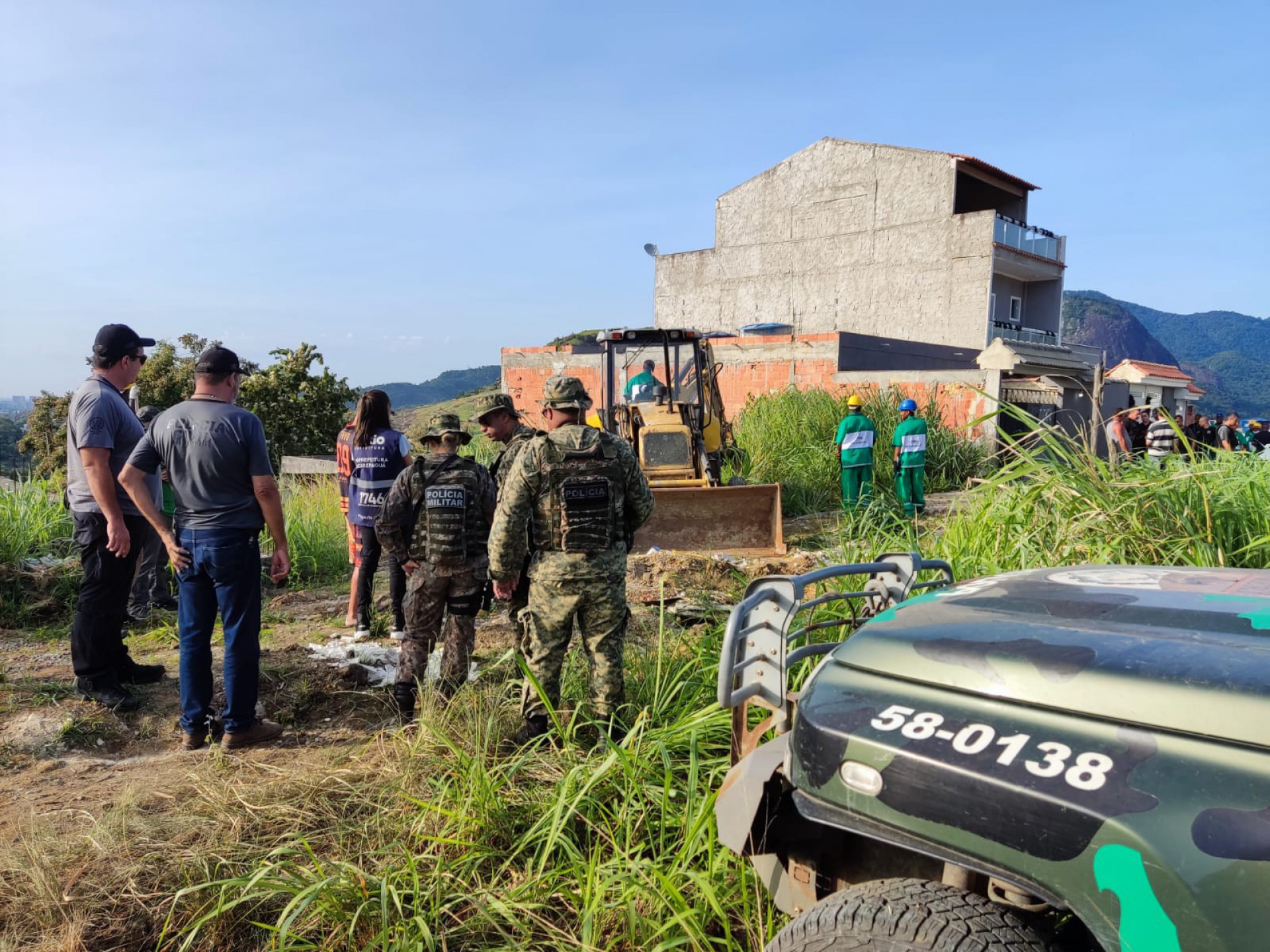 A organização criminosa responsável pelas construções já havia sido denunciada em 2019 pelos crimes de parcelamento ilegal do solo urbano - Divulgação/MPRJ