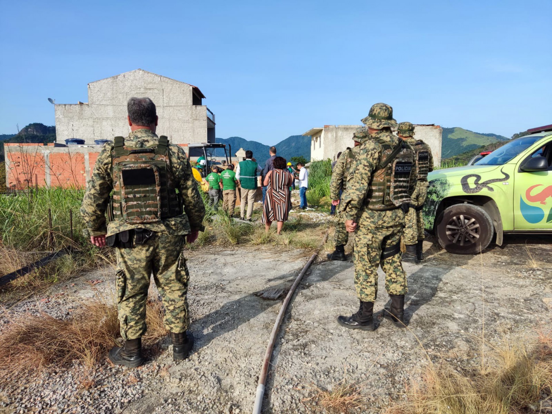 A organização criminosa responsável pelas construções já havia sido denunciada em 2019 pelos crimes de parcelamento ilegal do solo urbano - Divulgação/MPRJ