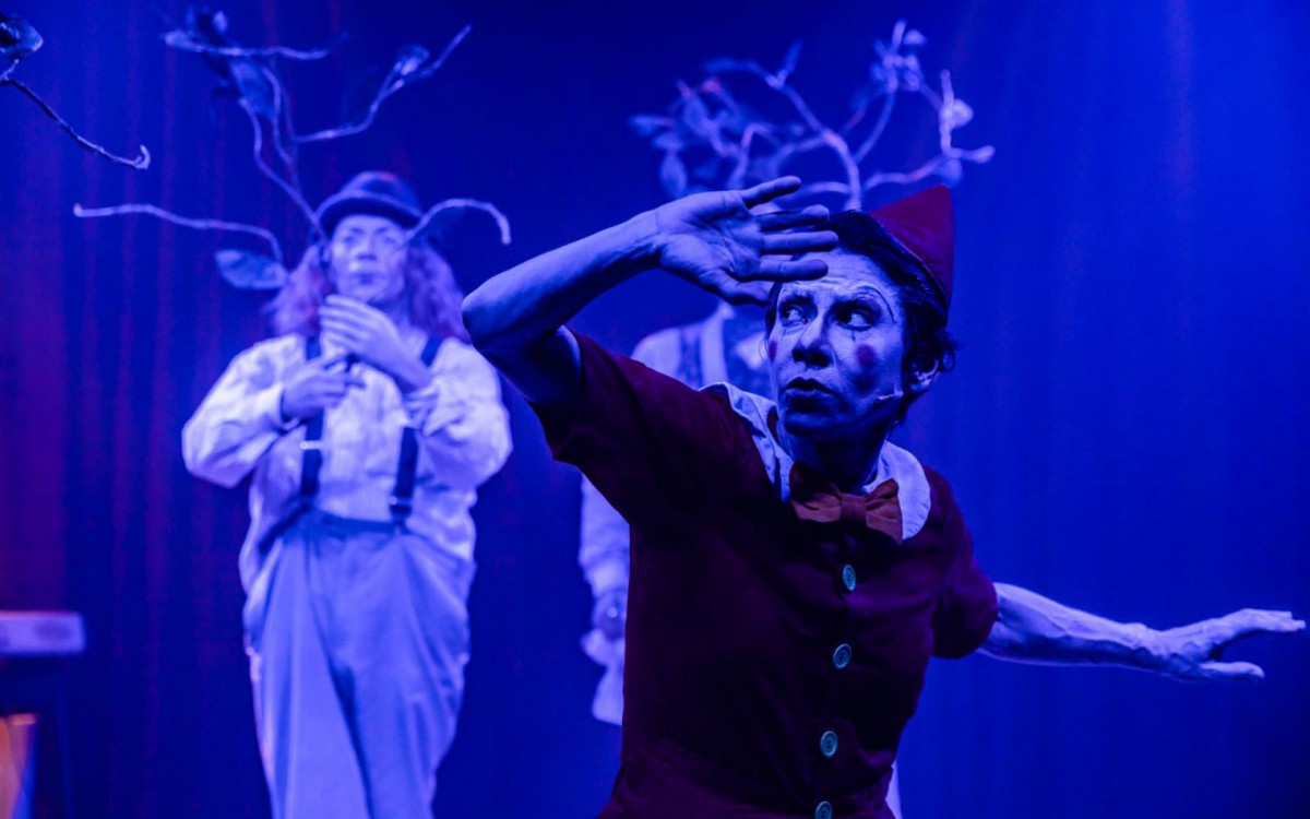 Espet&aacute;culo Pin&oacute;Quio, da Cia. Pequod