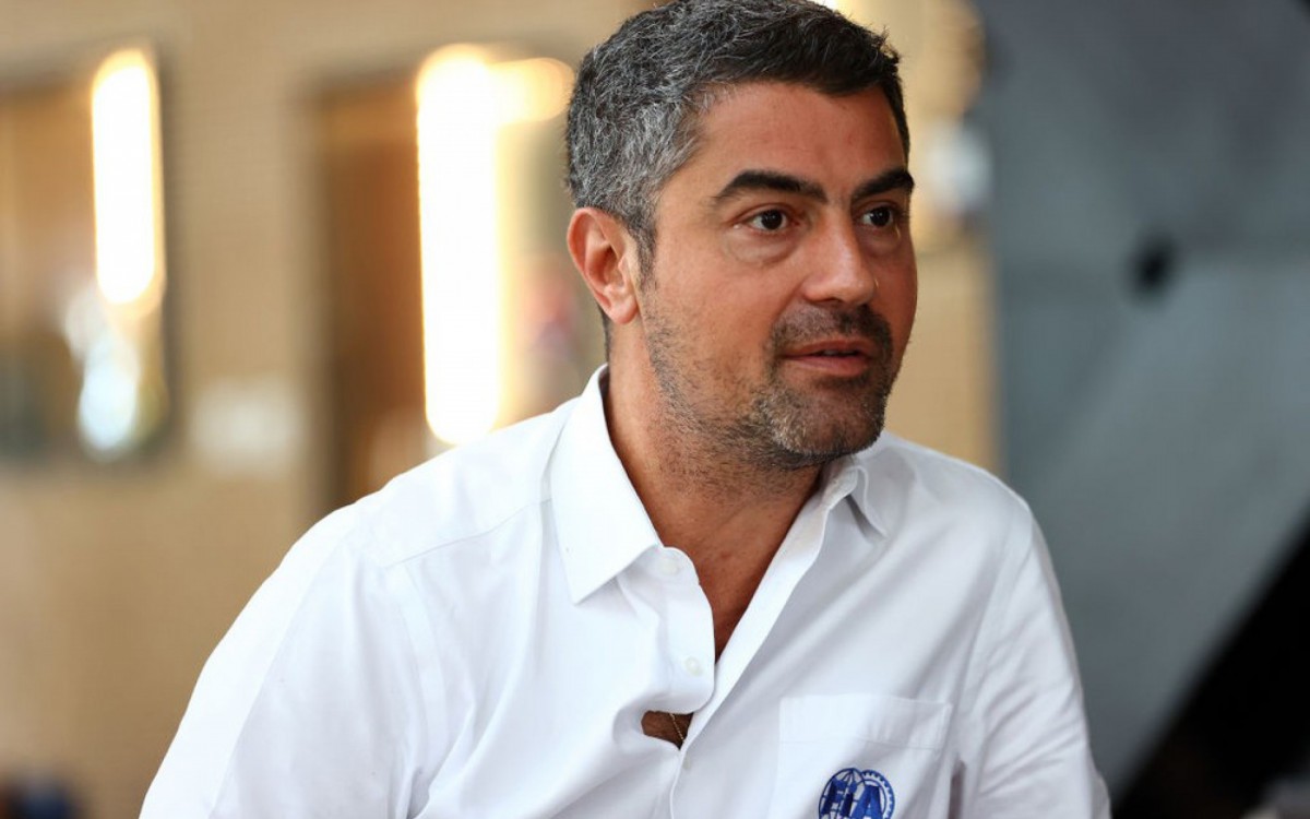 Michael Masi durante o GP de Abu Dhabi de 2021