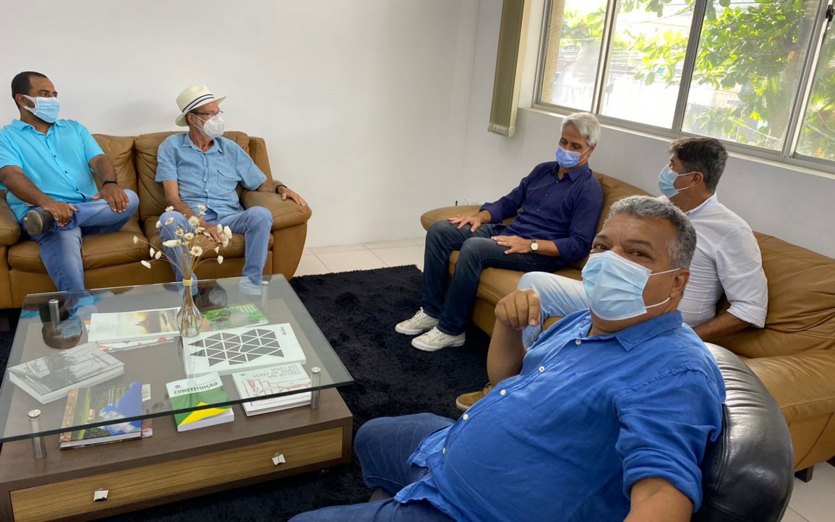 Janio Mendes acompanhou parte do bate papo 