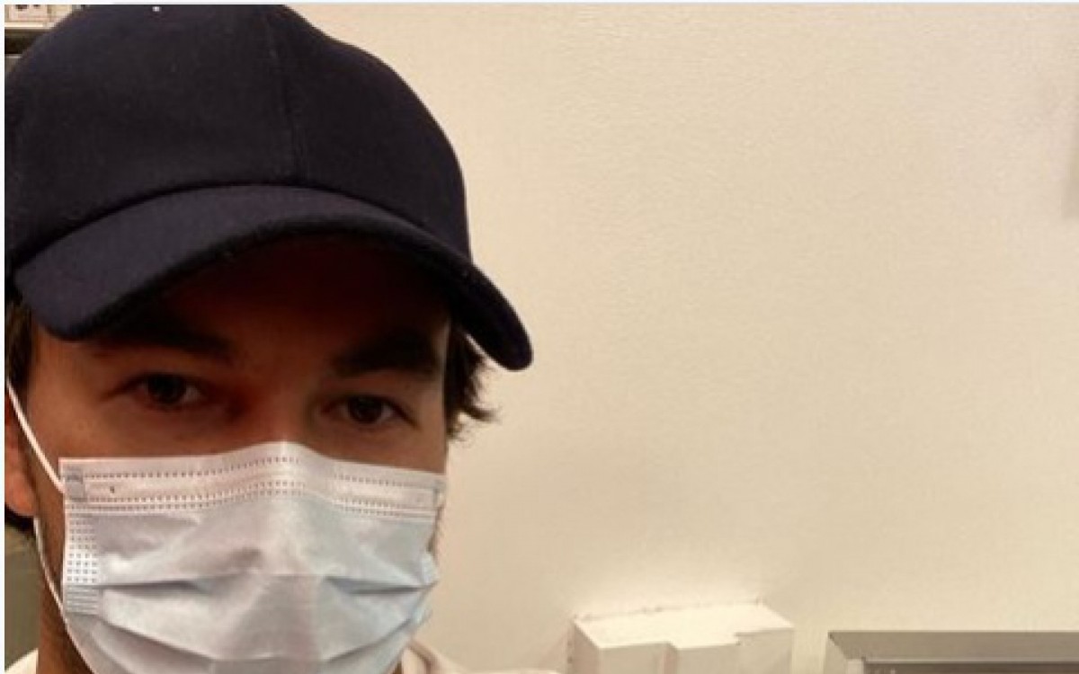 S&eacute;rgio Perez mostrou momento de vacina&ccedil;&atilde;o contra a Covid-19